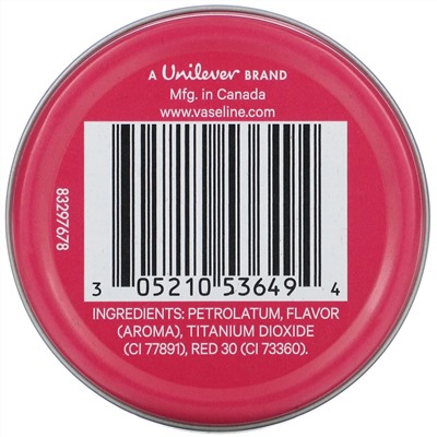 Vaseline, Lip Therapy, Rosy Lips, 0.6 oz (17 g)