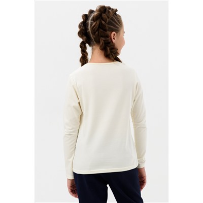 Шарм блузка длинный рукав детская