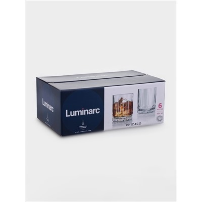 Набор стаканов Luminarc «Чикаго», 300 мл, 6 шт., стекло, прозрачный