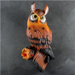 Подвесной декор из полистоуна «Сова», 56×28×16 см