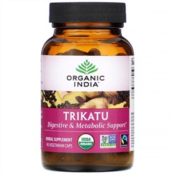 Organic India, Trikatu, 90 Vegetarian Caps