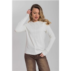 Лонгслив из кулирки с лайкрой М326003м