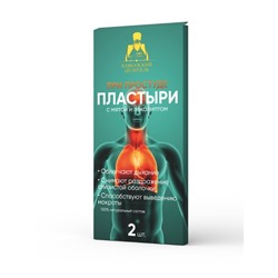 Пластырь при простуде с мятой и эвкалиптом