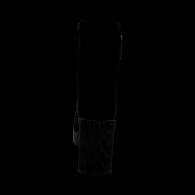 Ботинки из натуральной кожи на меху РА 20-2 черные