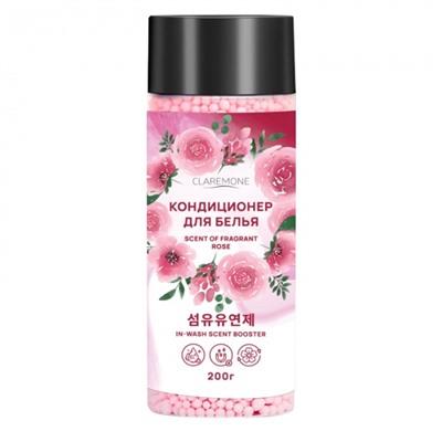 Кондиционер для белья в гранулах с ароматом розы Claremone, 200 г