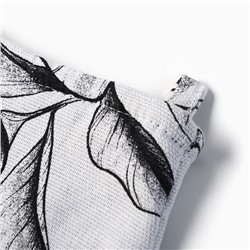 Варежка-прихватка «Доляна» Plant leaves, 20×27 см, 100% хлопок, 250 г/м²