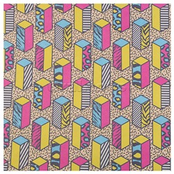 Упаковочная бумага крафт 70х100см "Гламурный рок" 70г/м2, ассорти 5 дизайнов