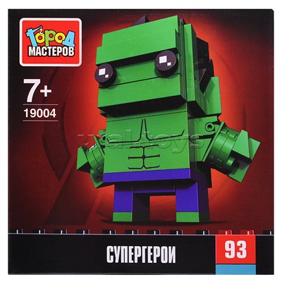 Конструктор сборная фигурка "Супергерои" 93 дет.