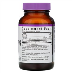 Bluebonnet Nutrition, CoQ10, 100 мг, 120 желатиновых капсул