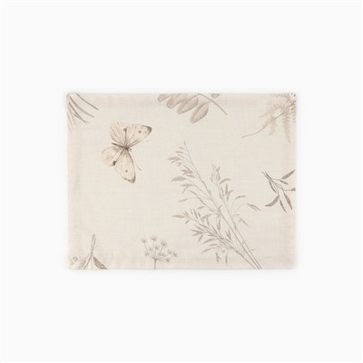 Набор салфеток «Этель» Flower herbarium, 30×40 см - 2 шт., 100% хлопок, репс 210 г/м²