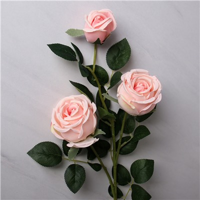 Цветок искусственный Роза кустовая 73 см / CRK-73 /уп 600/