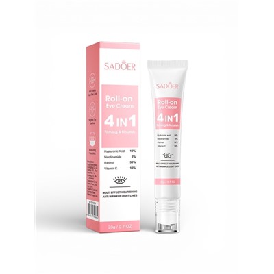 Крем для век SADOER с ретинолом и гиалуроновой кислотой, 20 г