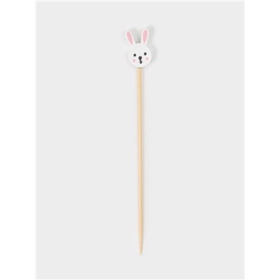 Шпажки Доляна «Пасхальные зайчики», h=12 см, набор 25 шт.