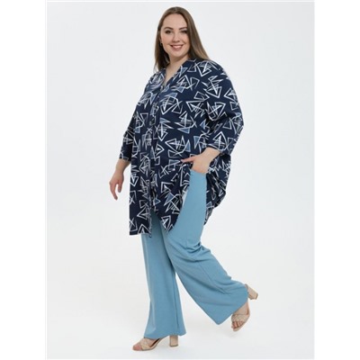 Рубашка "Виктория" абстракция