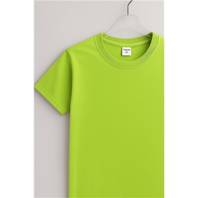 Детская однотонная футболка Happyfox