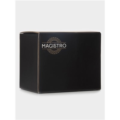 Кружка Magistro «Сара», 380 мл, 9×12.5 см, боросиликатное стекло, прозрачная