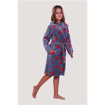 Пушинка - халат клубнички