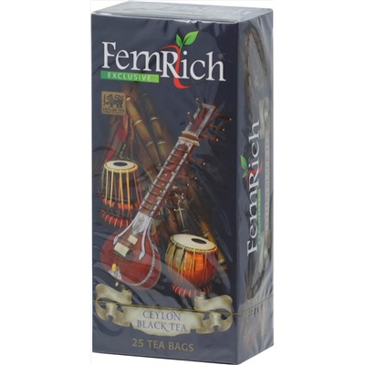 FemRich. Exclusive. Ceylon Black карт.пачка, 25 пак.