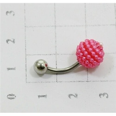 Пирсинг в пупок F412