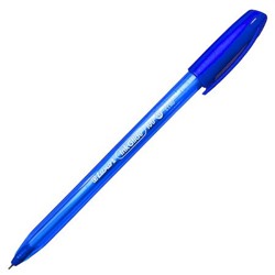 Ручка шариковая 0.5 мм "InkGlide" синяя  корпус-синий 16702/20BX Luxor