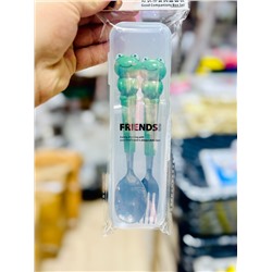 Набор ложек и вилок 2в1 #22987572