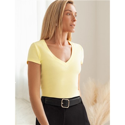 VILATTE Футболка D49.126