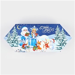 Коробка подарочная - конфета складная «Сказочный Новый год», 14×22×8 см