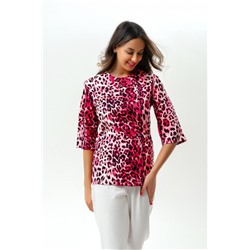 Футболка 280PNK (Розовый леопард)