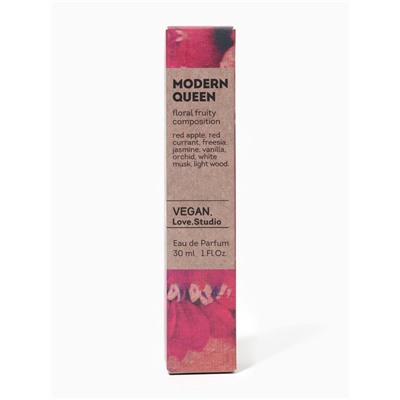 Парфюмерная вода женская Vegan Love Studio Modern Queen, 30 мл