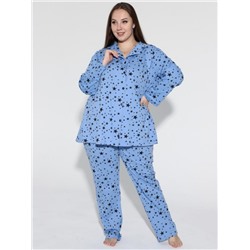 Пижама "Звезда" голубой