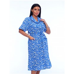 Халат на пуговицах, бязь