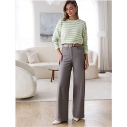 Джемпер из хлопка с люрексом