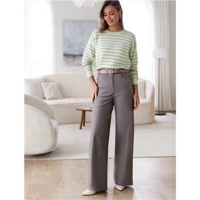 Джемпер из хлопка с люрексом