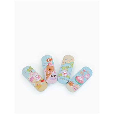 Футляр для очков на хлопушке, с рисунком, размер 16×4×6 см, МИКС