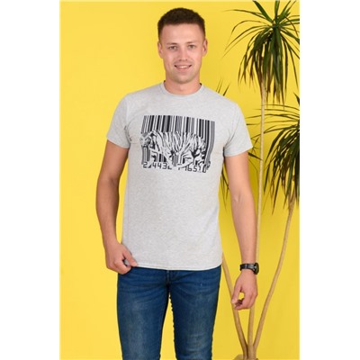 Футболка 24837 (Серый меланж)