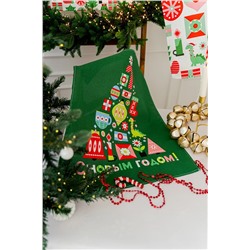 Натали Полотенце Набор кухонных полотенец Новогодняя мозайка