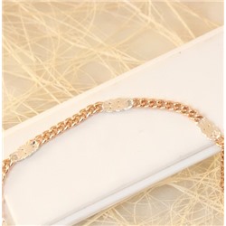 Браслет позолота Н01-14847 длина 19 см.