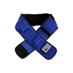 Массажер для похудения LEM-09, пояс, вибрационный, магнитный, 128 см, 220 В, синий