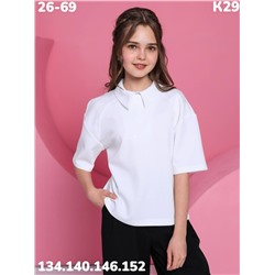Блузка K29 белый