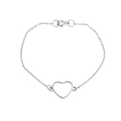 Браслет из серебра без вставки, Ю-40021р