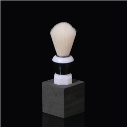 Помазок для бритья, пластиковый, цвет чёрный