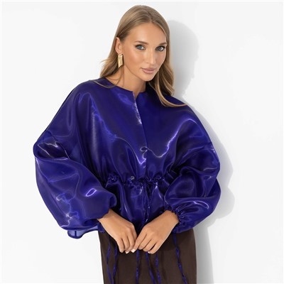 Жакет эффектный, Вершина восхищения (синий)