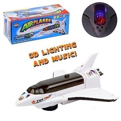 Космический shuttle шаттл с 3D подсветкой и музыкой