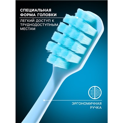 Зубная щётка Evermex мягкая, микс