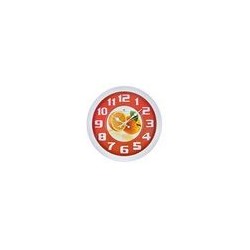 Часы настенные 300x300x40мм, пластик, круг