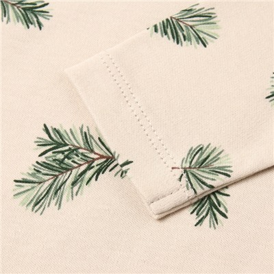 Боди детское «Крошка Я. Еловые веточки», рост 62-68 см