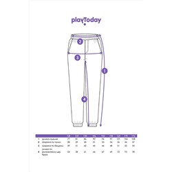 Брюки PLAYTODAY, 1121589