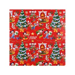 Упаковочная бумага «Мышки» 70×100 см