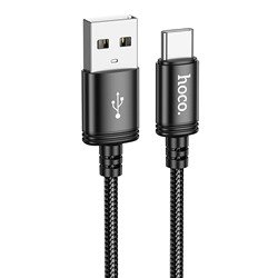 Кабель USB - Type-C Hoco X89 Wind 15W 100см 3A  (black)