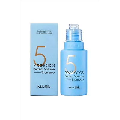 Masil Шампунь для объёма волос с пробиотиками / 5 Probiotics Perpect Volume Shampoo, 50 мл KRISTALLER, 1110244